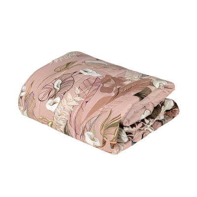 Copriletto Matrimoniale – Trapuntino / Quilt - Calle - Pink Sandalo