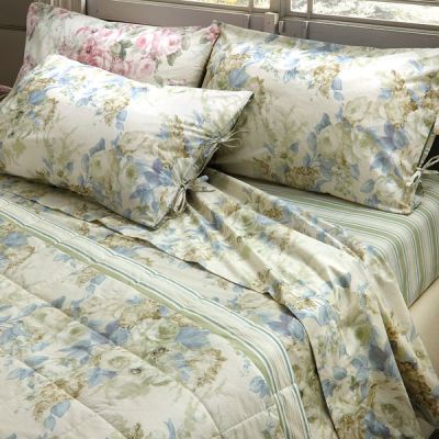 Copriletto Matrimoniale – Trapuntino / Quilt - Felicia - Celeste - Somma