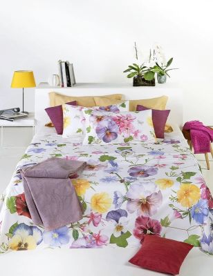 Copriletto Matrimoniale – Trapuntino / Quilt - Viole - Randi