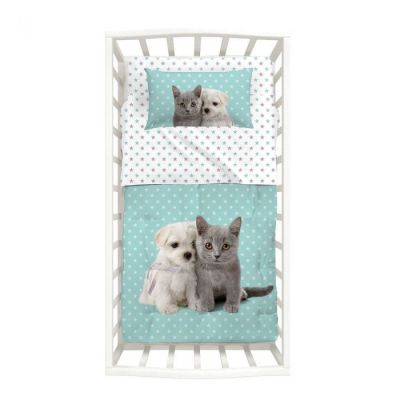 Copriletto Trapuntato Letto a Cancello Trapuntino / Quilt  - Cuccioli - Caleffi