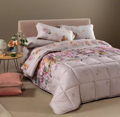 Copripiumino Matrimoniale Caleffi - Ikebana - Parure