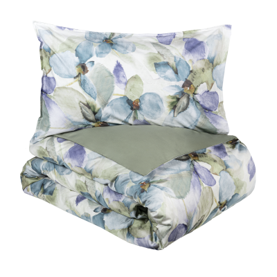 Copripiumino Matrimoniale Fazzini - Trasparenze - Verde