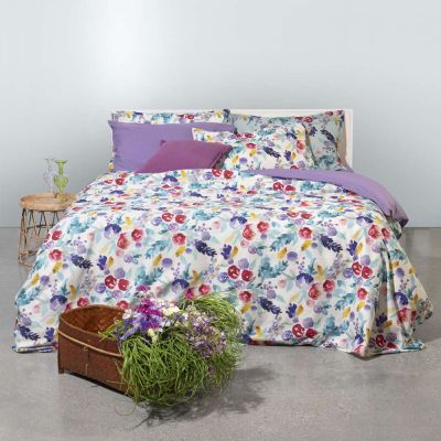 Copripiumino Matrimoniale – Parure - Petali - Fazzini- Assortimento Colori