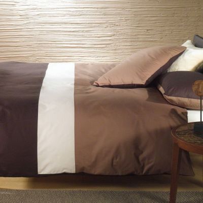 Copripiumino Una Piazza e Mezza - Caleffi - City - Caffè - Completo Letto