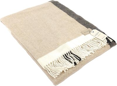 Plaid Coperta 100% Lana Fazzini - Cornici - Assortimento Colori