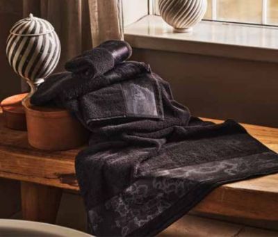 Telo Bagno - Alviero Martini - Prima Classe - Geo Night - Nero