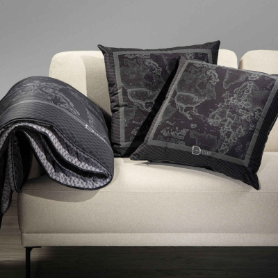 Cuscino Arredo in Velluto - Alviero Martini - Prima Classe - Geo Night