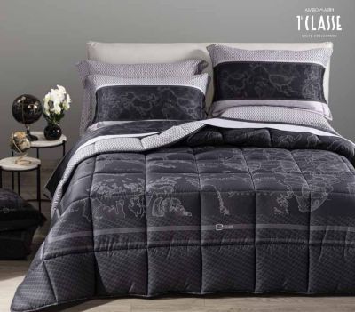 Lenzuola Matrimoniali Copriletto - Alviero Martini - Prima Classe - Night - Completo letto