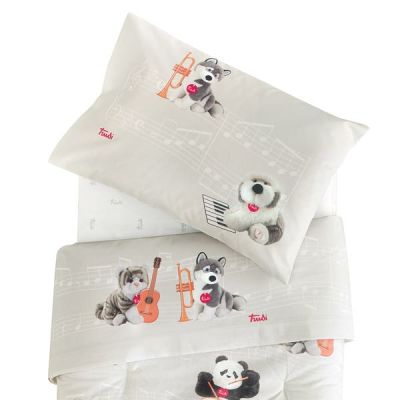 Lenzuola Lettino a Cancello - Completo Letto - Orchestra - Trudy Somma