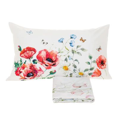 Lenzuola Matrimoniali - Bloom Papaveri - Randi – Completo letto
