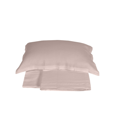 Lenzuola Matrimoniali - Fazzini Atelier - in Lino - Completo Letto - Brera - Rosa