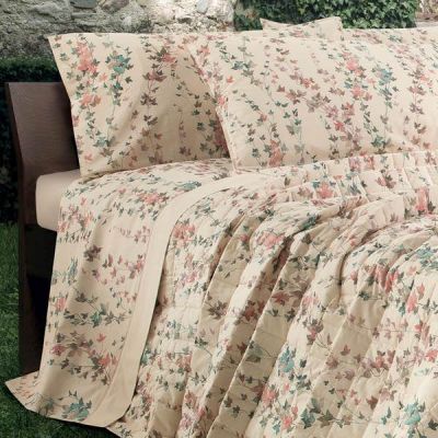 Lenzuola Matrimoniali Gabel Naturae - Completo letto - Zefiro - Terra