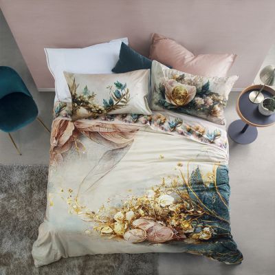 Lenzuola Matrimoniali Living 2312 - Verbena - Cogal - Completo Letto