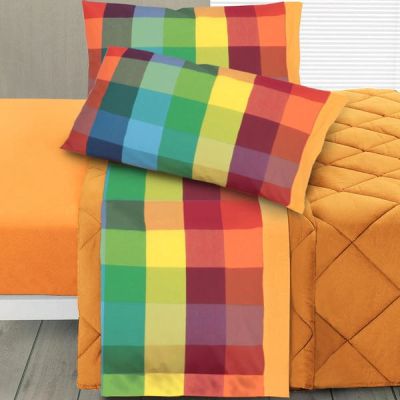Lenzuola Singole una piazza - Completo Letto - Wilson - Multicolor
