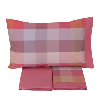 Lenzuola Singole una piazza - Completo Letto - Wilson - Sabbia Rosata