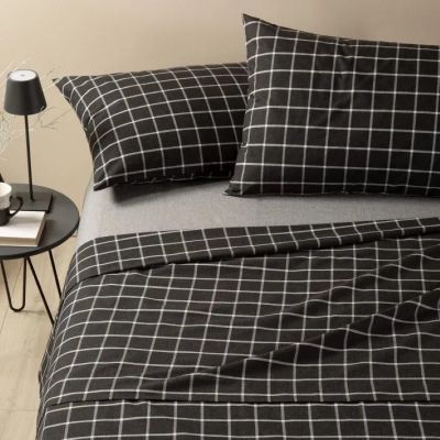 Lenzuola Singole una piazza tinto filo – Completo letto - Scott - Caleffi