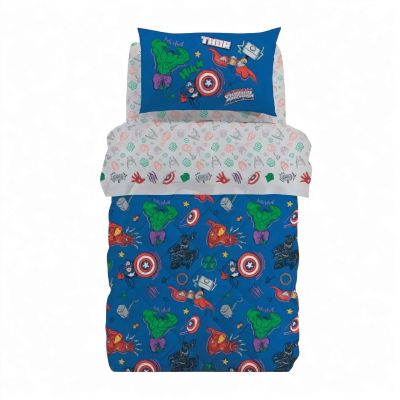 Lenzuola Una Piazza e Mezza - Completo Letto  - Avengers Shield - Caleffi
