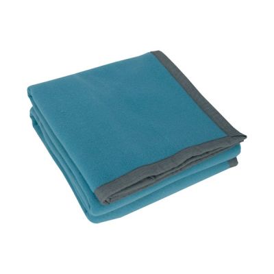 Coperta Somma 100% Lana Singola ad una Piazza - Origami - Mediterraneo