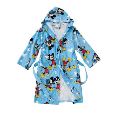 Accappatoio in Spugna morbidissima - Caleffi - 100% cotone – Disney Topolino - Mickey Rock – in varie taglie