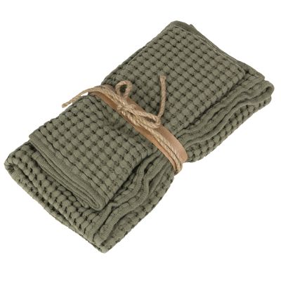 Set Asciugamani 1+1 - 100% cotone nido d'ape - Nettare - Fazzini - Colori Assortiti
