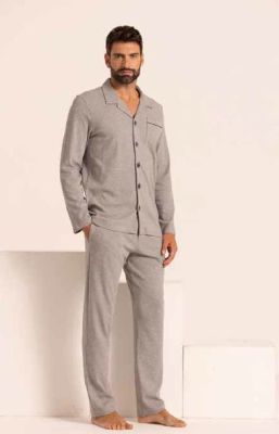 Pigiama Uomo Marina Militare puro cotone - 6Z83215MM - Assortimento Taglie
