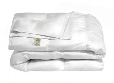 Piumino Piazza e Mezza Quattro Stagioni in piuma d’oca - Oro Bianco –  100% Piumino Bianco Certificato – Anallergico - Molina