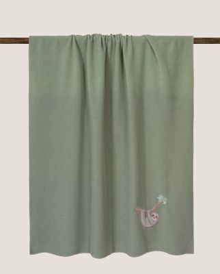 Plaid Coperta Frati Home per divano, poltrona o letto Sloth Oliva