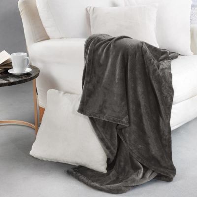 Plaid Coperta in Pile Flannel - Vallesusa - Assortimento Colori e Misure