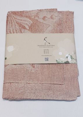 Runner Natalizio 48x140 - Misto Lino - Campanelle - MTP