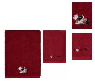 Set Asciugamani 1+1 - 6S54067 - A136 Milk - Maryplaid - Assortimento Colori
