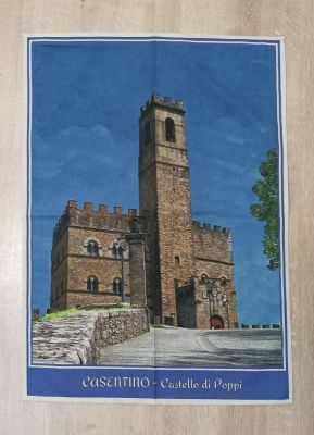 Strofinaccio Castello di Poppi Misto Lino - Florart