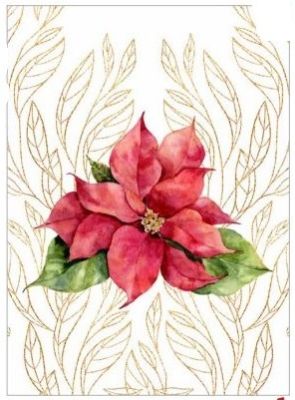 Strofinaccio Natalizio in puro Cotone - Stella - Annamaria