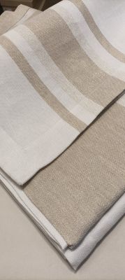 Tovaglia Misto Lino - Luna Natale - Lurex - MTP