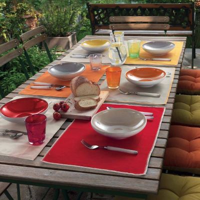 Tovagliette Americane Gabel - Tinta Unita Double Face - Smile - Assortimento Colori