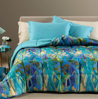 Trapunta Invernale Una Piazza e Mezza - Avana - Bluette - Caleffi