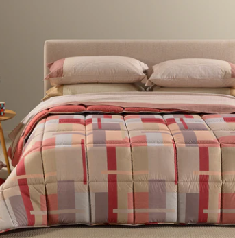 Trapunta Invernale Una Piazza e Mezza - Lennox - Corallo