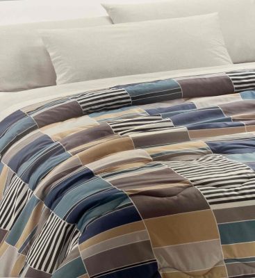 Trapunta Invernale Una Piazza e Mezza - Sky - Vapore - Vallesusa