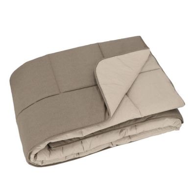 Trapunta Matrimoniale 200gr mq - Chromo - Tortora - Gabel