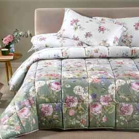 Trapunta Matrimoniale Invernale - Giardino Romantico - Caleffi