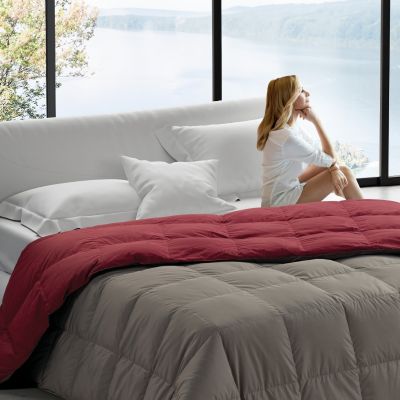 Trapunta Matrimoniale Invernale Piuma d'Oca - Agata - Lava - Molina