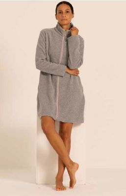 Vestaglia da Camera Donna in varie misure - 6V84212 - Grigio - Maryhome