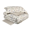 Copripiumino Matrimoniale - Completo Letto - Orticola - Torrone - Fazzini Atelier