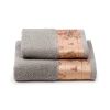 Set Asciugamani 1+1 - Alviero Martini - Prima Classe - Geo Classic - Assortimento Colori