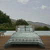 Lenzuola Matrimoniali - Completo Letto  - Samarcanda - Grey Green - Fazzini
