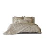 Lenzuola Matrimoniali - Fazzini Atelier - Raso 300TC - Completo Letto - Novecento - Naturale