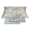 Lenzuola Matrimoniali - Fazzini Atelier - Orticola - Celadon - Completo Letto