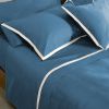 Lenzuola Matrimoniali - Fazzini –  Hellen - Carta da Zuccheri Bianco Seta - Completo letto
