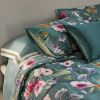 Lenzuola Matrimoniali - Fazzini – Velvet - Petrolio - Completo letto