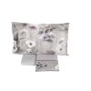 Lenzuola Matrimoniali - Fazzini – Velvet Grigio - Completo letto