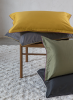 Lenzuola Matrimoniali Fazzini - Completo Letto - Deal - Cactus Prugna